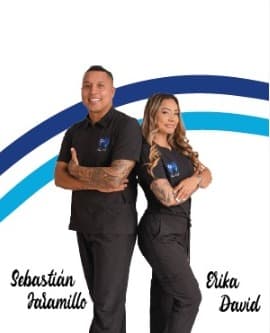 Sebastián Jaramillo y Erika David